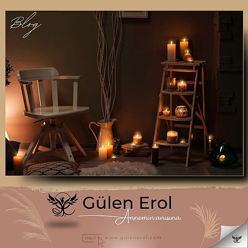 Evinizi Aydınlatın Şamdan ve Mumluklarla Atmosfer Katın
