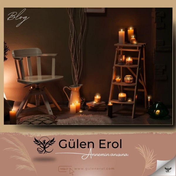 Evinizi Aydınlatın Şamdan ve Mumluklarla Atmosfer Katın